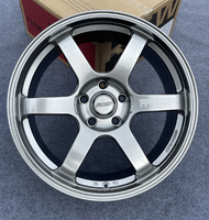 Jantes en alliage X-RIMS de haute qualité 18x8.5 noir canon de fusil