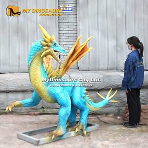 MY DINO Cabeza de Dragón Animatrónica de Fantasía de Gran Tamaño en Venta - Product Image 5