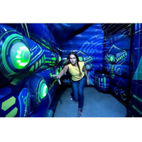 Nouveauté : Arène de combat interactive gonflable IPS Light - Expérience ultime de laser game multijoueur