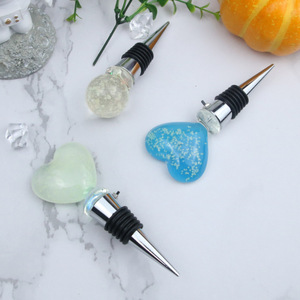 Led <b>Wine</b> Bottle <b>Stopper</b> Zinc Alloy Silicone Flashing Luminous For Champagne And <b>Wine</b> - Product Image 2