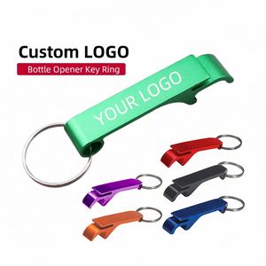 Abridor de Botellas con Anillo de Colores, Llavero Metálico con Logotipo Personalizado para Regalo - Product Image 6