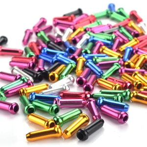 50 pièces alliage route VTT embouts de frein changement câble fin sertissages Durable vélo intérieur câble embouts - Product Image 4