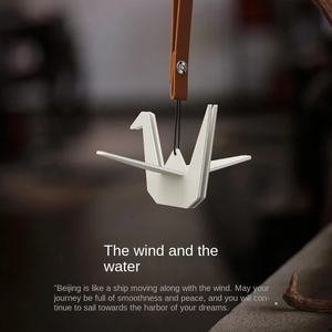 Pendentif diffuseur de parfum pour voiture en papier de coton lavé de qualité supérieure - Diffuseur d'air multifonction pour voiture avec parfum durable, cadeau - Product Image 4