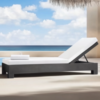 Canapé de jardin SIGMA résistant aux intempéries, taille personnalisée, siège en aluminium de luxe, style classique, mobilier de jardin, canapé d'extérieur en aluminium fabriqué en usine