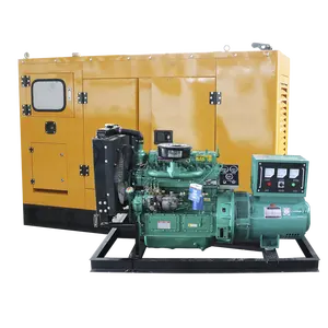 Tipo aberto 40kva 30kw gerador diesel 3 fase monofásica gensets