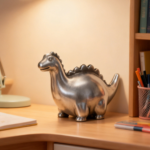 <span class=keywords><strong>Tirelire</strong></span> en alliage de zinc de haute qualité en forme de bouche de <span class=keywords><strong>cheval</strong></span> de dinosaure, ornements de bureau pour enfants, décoration de la maison, cadeaux, cadeau personnalisé de marque - Product Image 6