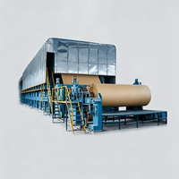 Ligne de production de papier moulé automatique à grande vitesse, machine industrielle de fabrication de papier, certificat CE, marque Royal, moteur 30T