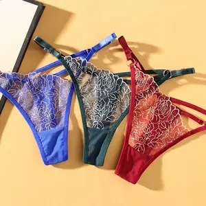 <strong>Sexy</strong> Lace Thong <strong>Women</strong> G Strings WC Adjustable Panties Transparent Underwear Ladies Briefs Lingere <strong>Underware</strong> Lingerie Thongs - Product Image 3