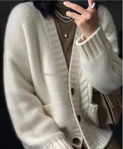 Maglioni di maglieria taglie forti <span class=keywords><strong>Cardigan</strong></span> da uomo in cotone 100% <span class=keywords><strong>Basic</strong></span> - Product Image 6