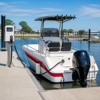 Nouveau bateau à console centrale de 4,3 m, Chaser 430 FRP, certifié CE, bateau de pêche et de loisirs, eaux côtières
