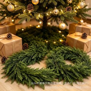 Guirlande de Noël artificielle Yucheng en plastique, décor de cyprès et de pin pour mur et cheminée 2024824 - Product Image 3