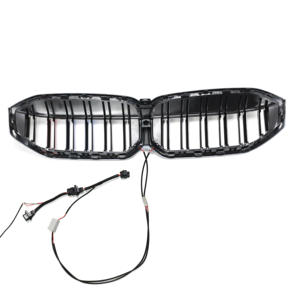 2023 para BMW Serie 3 G28 estilo de coche LED rejilla delantera ABS plástico Auto parrilla central con parrilla de parachoques delantero <span class=keywords><strong>M</strong></span> tres colores <span class=keywords><strong>Opti</strong></span> - Product Image 5