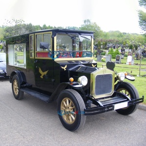 Ultra-long Mileage Luxury Car Style Large Area Tempered Glass Funeral Car Horse Hearse - Product Image 3