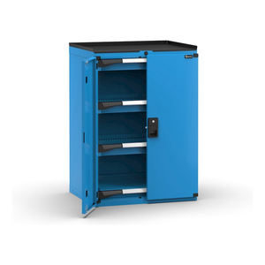 Armario puerta batiente Fami Master con 3 cajones totalmente extraíbles, azul, 714x573x1022mm - Product Image 1