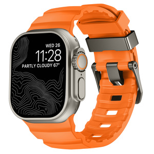 Win-Win Nouveau bracelet de montre <span class=keywords><strong>Trail</strong></span> en silicone avec boucle en acier pour <span class=keywords><strong>Apple</strong></span> <span class=keywords><strong>Watch</strong></span> <span class=keywords><strong>Ultra</strong></span> 2 Bande de 49mm pour iWatch Series 10 9 42 44 45 46 mm - Product Image 5