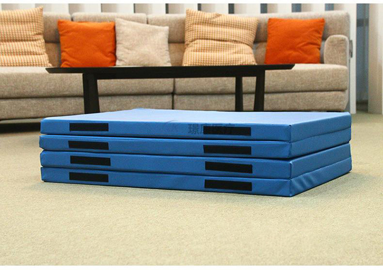 Foldable fitness mat for school Exercise anti-hurt EPE Foam 6 Folds Gym Mat Gymnastics Crash Landing Mats