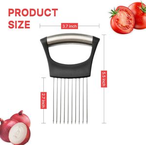 Oferta Especial: Soporte Multifuncional Ecológico y Sostenible de Acero Inoxidable para Rebanar Carne, Pelar Tomates y Rebanar Limones y Cebollas - Product Image 2