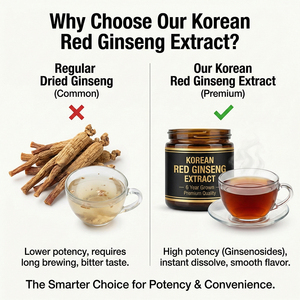 Extrait Herbal Naturel de Ginseng Rouge Coréen, Racine de 6 Ans, Teneur Élevé<span class=keywords><strong>e</strong></span> en Ginsénosides, Poudre 10:1-50:1, Stimulant du Qi, Nourrissant pour le Sang - Product Image 2