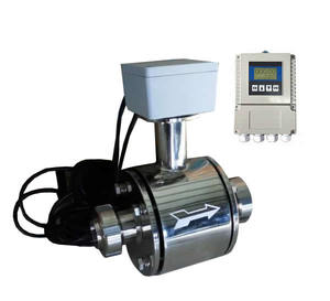 1 1/2" or 2" Milk Tri Clamp Sanitary Electromagnetic <b>Flow</b> <b>Meter</b> Food Grade Juice Magnetic Flowmeter - Product Image 4