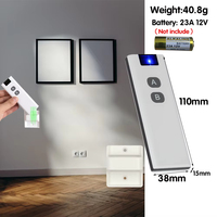 Interrupteur de support de lampe à télécommande sans fil 33 MHz, douille pour ampoule LED E27, longue distance 110V220V pour éclairage encastré, suspension