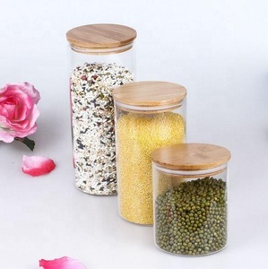 Best Storage Jar Jars Storage Jar Best Selling Glass Storage Jar With Bamboo Lid Crystal Glass Jars With Lids Custom Canning Jar Lids Wholesale