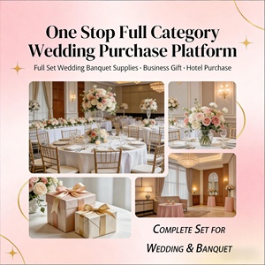 Plataforma <span class=keywords><strong>de</strong></span> compra <span class=keywords><strong>de</strong></span> boda <span class=keywords><strong>de</strong></span> categoría completa One Stop, conjunto completo <span class=keywords><strong>de</strong></span> suministros <span class=keywords><strong>para</strong></span> banquetes <span class=keywords><strong>de</strong></span> boda, regalo <span class=keywords><strong>de</strong></span> negocios, compra <span class=keywords><strong>de</strong></span> hotel - Product Image 1