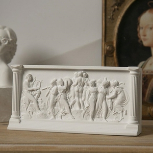 Scultura <span class=keywords><strong>Greca</strong></span> in Resina WeiVista, Dipinta a Mano, <span class=keywords><strong>Arte</strong></span> Popolare, Decorazione da Tavolo Personalizzabile per Vendita all'Ingrosso di <span class=keywords><strong>Arte</strong></span> e Oggetti da Collezione - Product Image 3