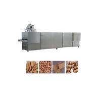 Alimentaire entièrement automatique 500 kg de morceaux de soja P h faisant l'extrudeuse de soja Machine à protéines de soja texturées Machine à extruder le soja