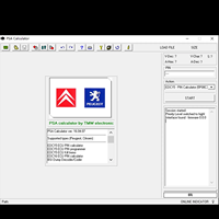 Logiciel PSA Calculator V16.04.07 pour calculateur de code PIN PSA, encodeur ECU moteur PSA, logiciel 3 en 1 pour Citroën et Peugeot