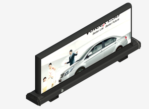 Double Sided Màn hình hiển thị cho <span class=keywords><strong>taxi</strong></span> TOP <span class=keywords><strong>LED</strong></span> hiển thị p2.5/p3.33 4 gam không dây GPS <span class=keywords><strong>GPRS</strong></span> <span class=keywords><strong>LED</strong></span> quảng cáo màn hình video cho xe ô tô - Product Image 3