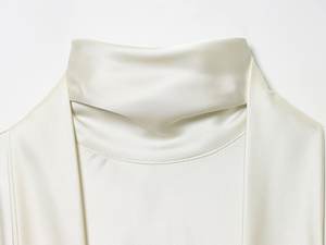 Zhezhhezhd फैशन फॉल <span class=keywords><strong>2025</strong></span> बुटीक कपड़ों की महिला लंबे आस्तीन साटन कपड़े - Product Image 4