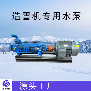 Bomba Centrífuga de Alta Presión de 7.5 Hp con Motor Eléctrico Trifásico, Conexión de Brida de 1 Pulgada en Descarga para Máquina de Hacer Nieve - Product Image 4