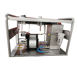 Khí Nén Cầm Tay Điều Khiển Áp Lực Cao Gas Booster Đơn Vị Kiểm Tra Thủy Tĩnh Booster Hệ Thống Ống Bơm Thủy Lực Cho 2000 Thanh - Product Image 4