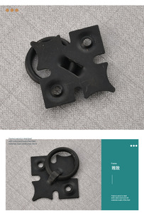 <b>Single</b>-hole pull handle pattern hanging ring drawer cabinet door handle cabinet pull handle - Product Image 3