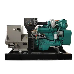 Für Passagier boot Angetrieben von Motor Cummins Schiffs generator 60kW 50Hz Diesel generator 50kW