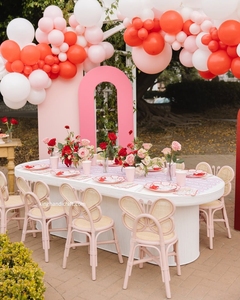 Silla Infantil de Ratán Moderna Hecha a Mano, Duradera y Segura para Uso en Hoteles y Parques, Decoración de Habitaciones Infantiles y Accesorios de Fotografía - Product Image 1