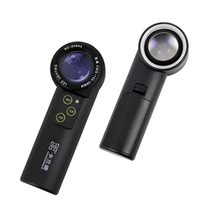 Connisssuer OMG 10x 20x cầm tay đèn không bóng tối Kính lúp đồ trang sức đồng hồ cổ pawnbroker Bộ sưu tập nhận dạng - Product Image 1