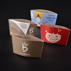 บรรจุภัณฑ์แบบปลอกหุ้มป้องกันพิมพ์ลายแบบใช้แล้วทิ้งสำหรับกาแฟคราฟท์ - Product Image 3