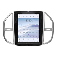 Lecteur de navigation tout-en-un Android 12,1 pouces avec CarPlay intégré, écran IPS monté sur tableau de bord pour Benz Vito 2016-2021