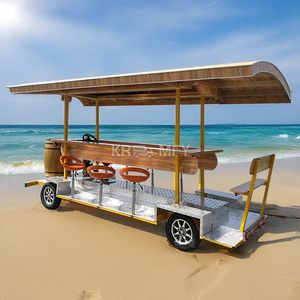 Carrito de Comida Móvil para Alquiler, Fiestas de Cumpleaños, Pubs, Ciclismo, Viajes, Bar Móvil, Cerveza, Helados - Product Image 4