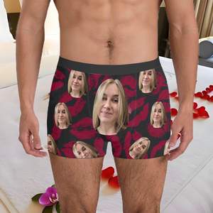 3 डी डिजिटल प्रिंटिंग लुभावनी पुरुषों के अंडरवियर कस्टम मुक्केबाज पॉलिएस्टर दूध रेशम फैक्टरी प्रत्यक्ष बिक्री - Product Image 1