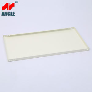 Étagère en métal peint et réglable, 50 pièces, tablette de étagère à angle fendu en acier, plaque pour magasin, <span class=keywords><strong>garage</strong></span>, ménage - Product Image 5