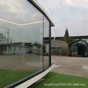 Casa Prefabricada Moderna de Vidrio para Uso Hotelero, Fabricada en Shandong - Product Image 1