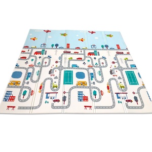 Juguete Deportivo de Espuma para Bebés y Niños Pequeños, <span class=keywords><strong>Alfombra</strong></span> de Juego <span class=keywords><strong>Plegable</strong></span> de 2 cm de Grosor con Patrón de Animales - Product Image 3