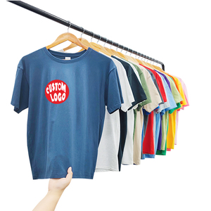 Promotional Heavy Weight Cotton T Shirt High Quality T Shirts for Men and Women Top Quality Cotton Custom Logo Printing