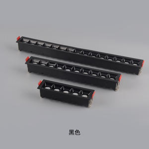 Noyo <span class=keywords><strong>precio</strong></span> directo de fábrica Empotrado Hotel Home Techo lineal <span class=keywords><strong>Downlight</strong></span> <span class=keywords><strong>LED</strong></span> Lámpara de rejilla lineal - Product Image 2