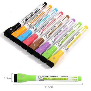 Offre d'usine : Marqueur magnétique effaçable à sec pour tableau blanc, 8 couleurs, grand volume, pas cher, pour l'école et la famille - Product Image 5