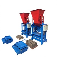 Machine à blocs de ciment 4-35 pour la fabrication de briques et matériaux de construction en Haïti
