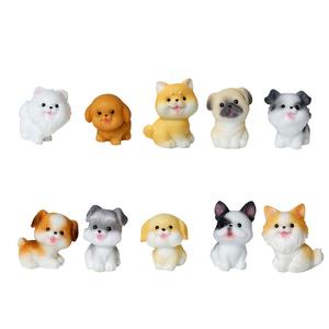 Toptan DIY köpek dekor yaratıcı hayvan minyatür Dollhouse aksesuarları etli dekorasyon Moss teraryum süsler çocuklar hediye - Product Image 4