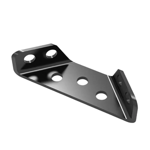 Connecteur d'angle multifonction en acier laminé à froid noir SSR, stabilisateur triangulaire robuste et durable pour diverses applications - Product Image 6